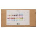 Schachenmayr Catania Box Pastellfarben, Set aus 50 Farben, Pastelltöne, Ansicht Karton Rückseite