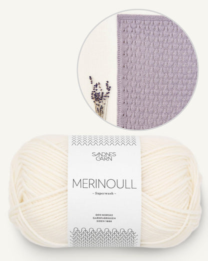 Schmetterling Decke Baby - mit Gratisanleitung | super weich aus Merinoull von Sandnes Garn