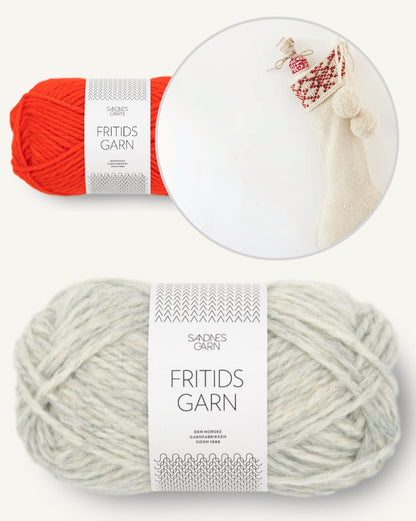 Schneekristall Weihnachtssocke | festliche Stimmung pur