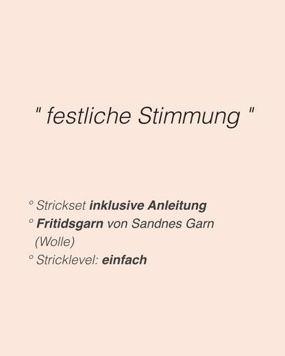 Schneekristall Weihnachtssocke | festliche Stimmung pur