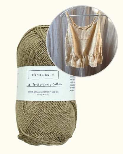 Seaside Summer Top | rennosti rypytetty toppi Biches & Bûchesin Le Petit Organic Cotton -langasta
