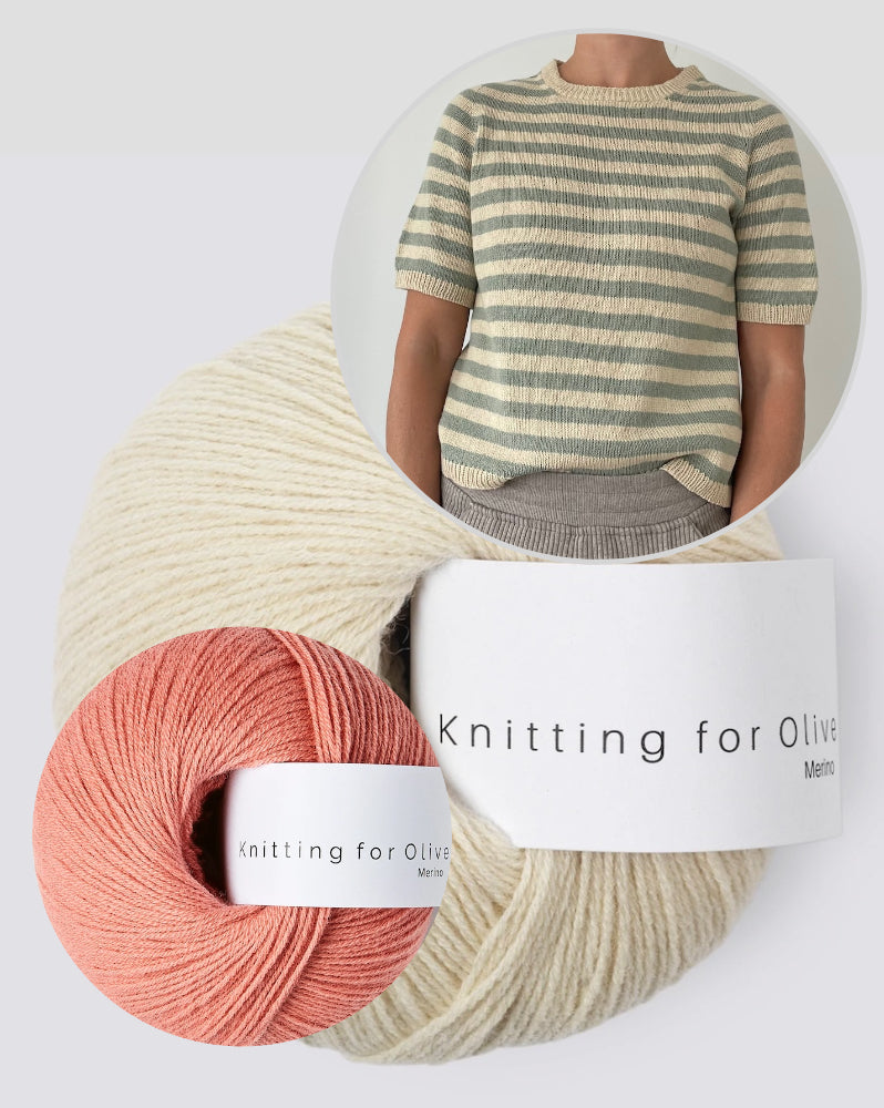 Coco Amour Knitwear Seaside Tee light mit Merino von Knitting for Olive 8
