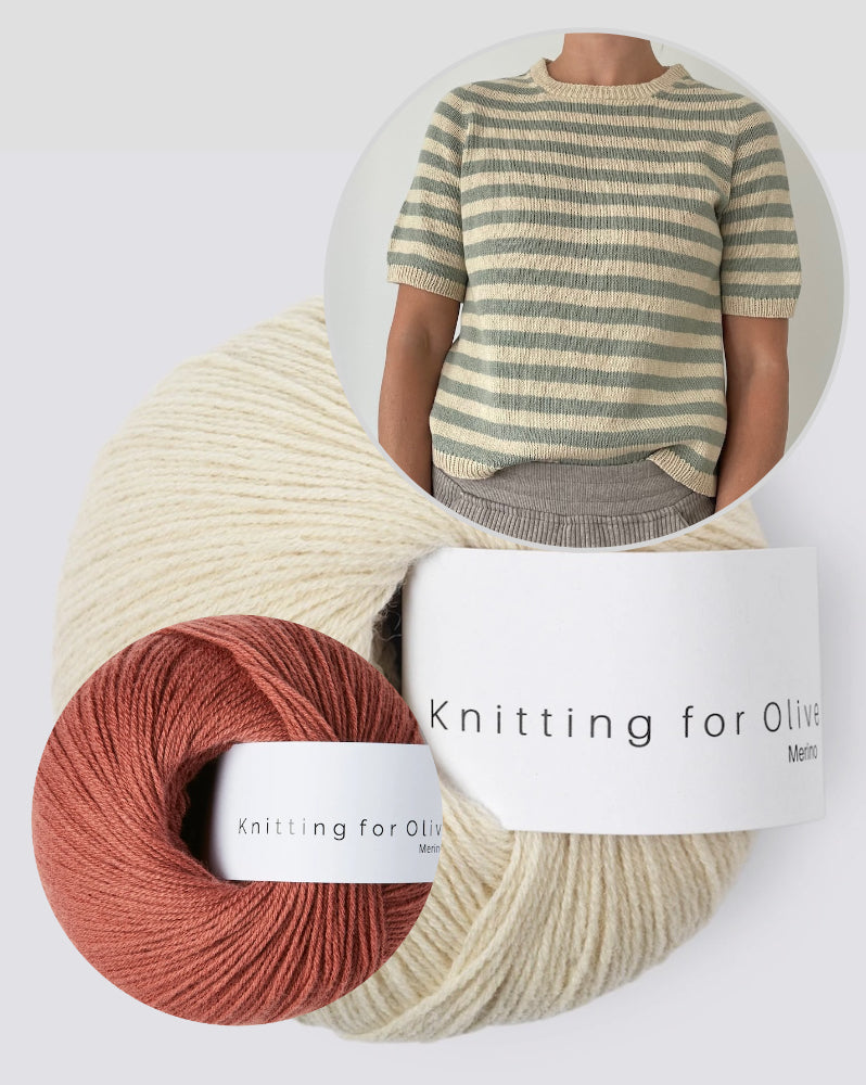 Coco Amour Knitwear Seaside Tee light mit Merino von Knitting for Olive 10