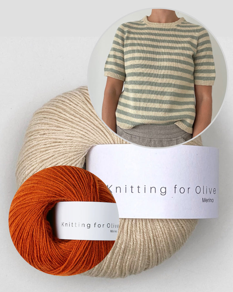 Coco Amour Knitwear Seaside Tee light mit Merino von Knitting for Olive 6