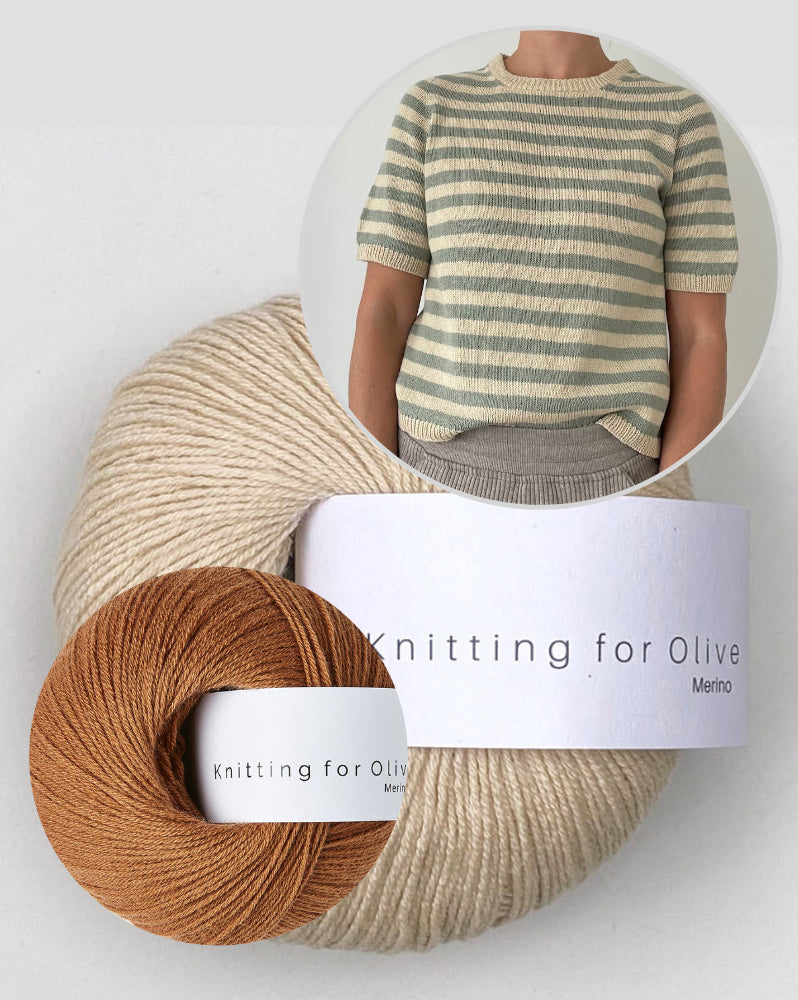 Coco Amour Knitwear Seaside Tee light mit Merino von Knitting for Olive 5