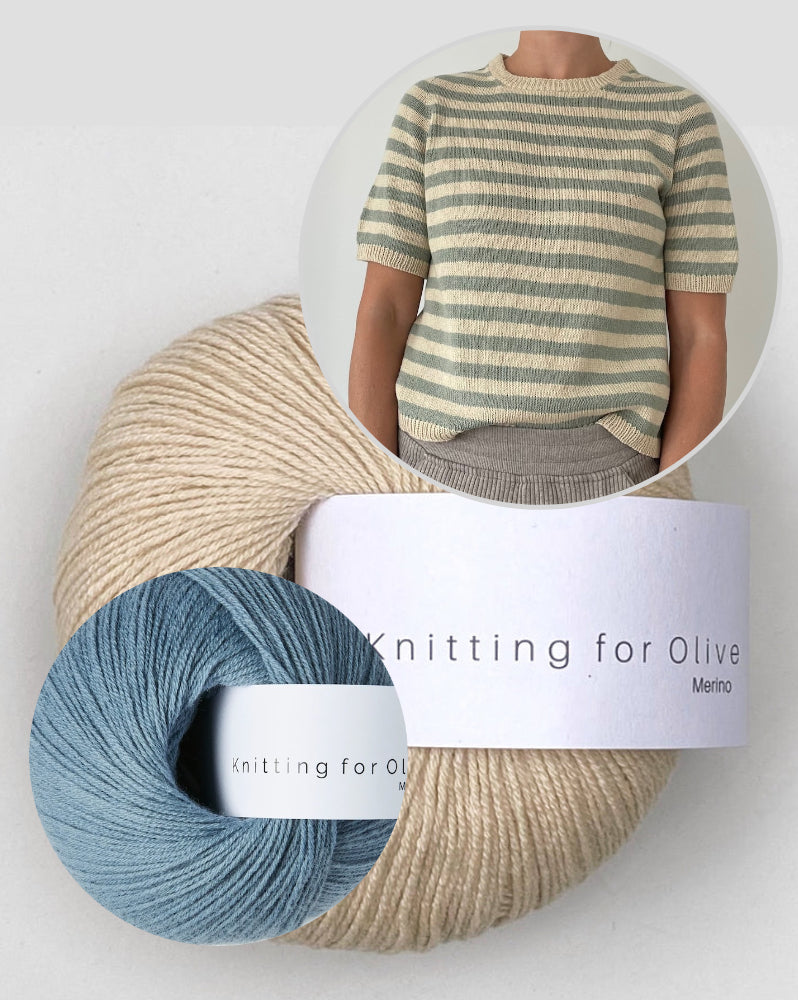 Coco Amour Knitwear Seaside Tee light mit Merino von Knitting for Olive 7