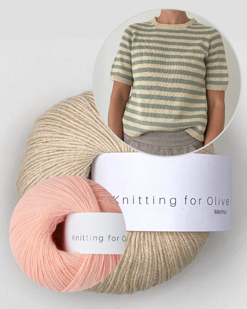 Coco Amour Knitwear Seaside Tee light mit Merino von Knitting for Olive 11
