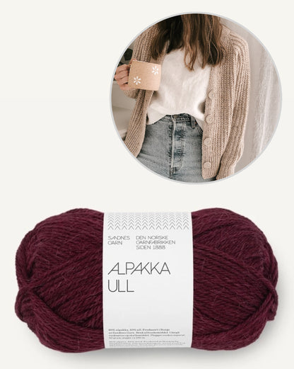 Seasons Cardigan | fraglos klassisch schön aus Alpakka Ull von Sandnes Garn