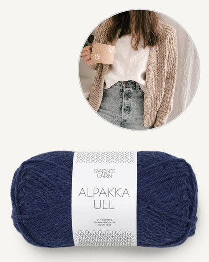 Seasons Cardigan | fraglos klassisch schön aus Alpakka Ull von Sandnes Garn