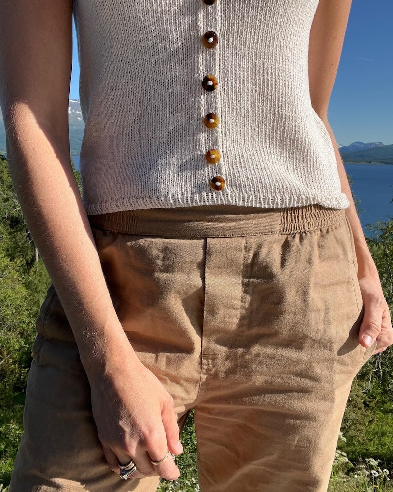 Noah Top von Secondknit mit Tynn Line von Sandnes Garn 7