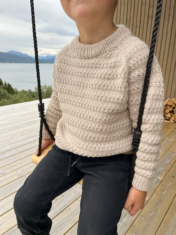 Zander Sweater Kids von Secondknit mit Double Sunday von Sandnes Garn 2