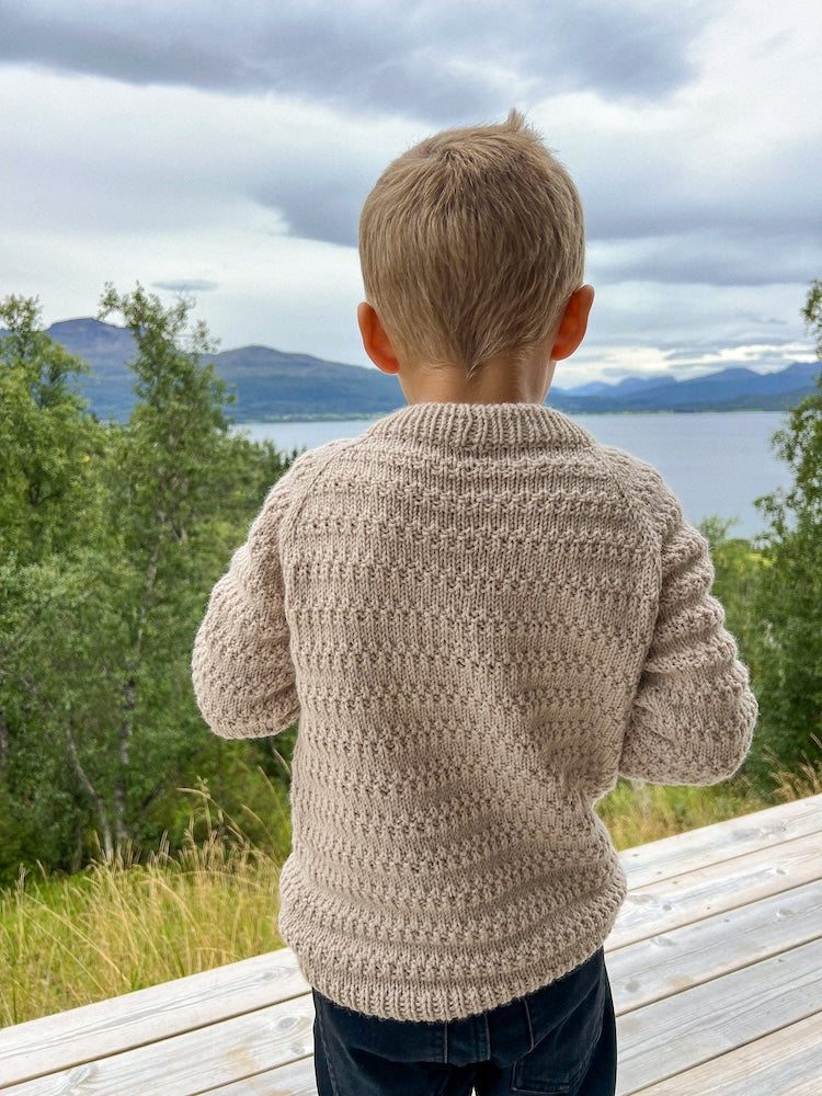 Zander Sweater Kids von Secondknit mit Double Sunday von Sandnes Garn 4