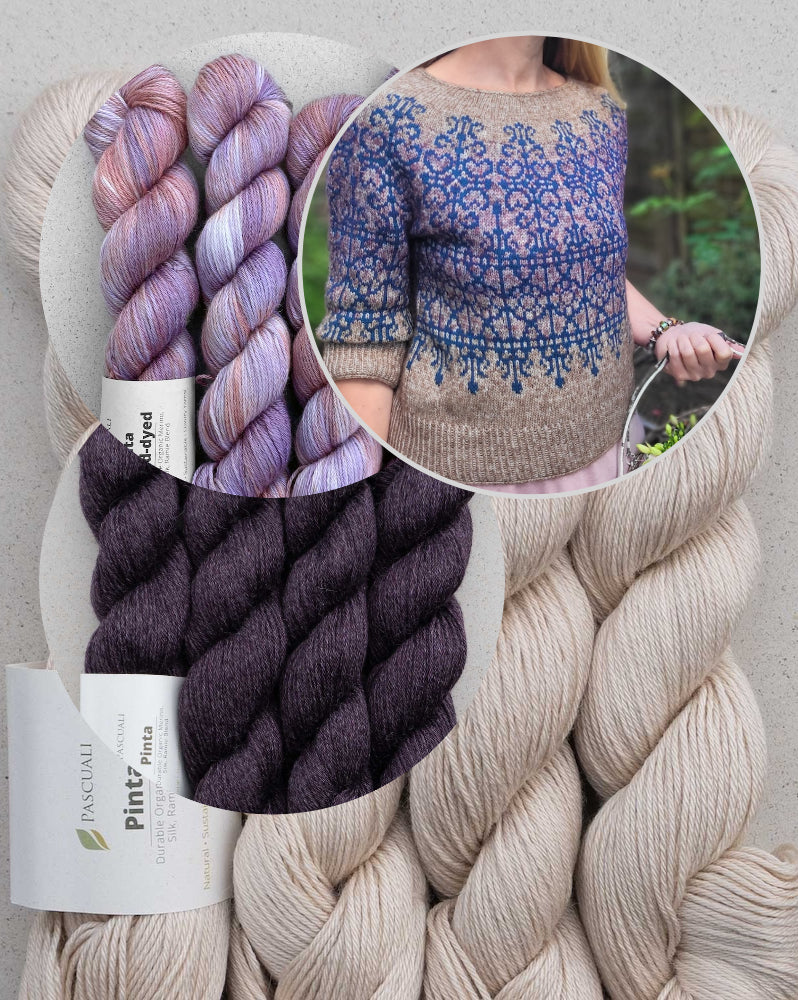 Secret Garden Sweater | enchanted sweater made of Pinta by Pascuali 
