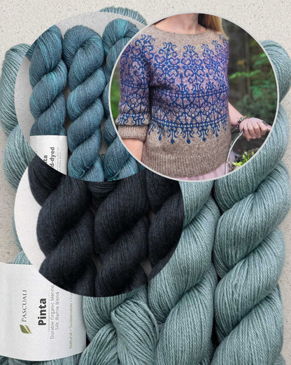 Secret Garden Sweater | verzauberter Pullover aus Pinta von Pascuali