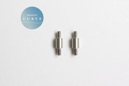 Jeu d'aiguilles Koshitsu Curve - longueur 6 cm, pointes fines - 2,75 à 5,00 mm, 8 tailles 