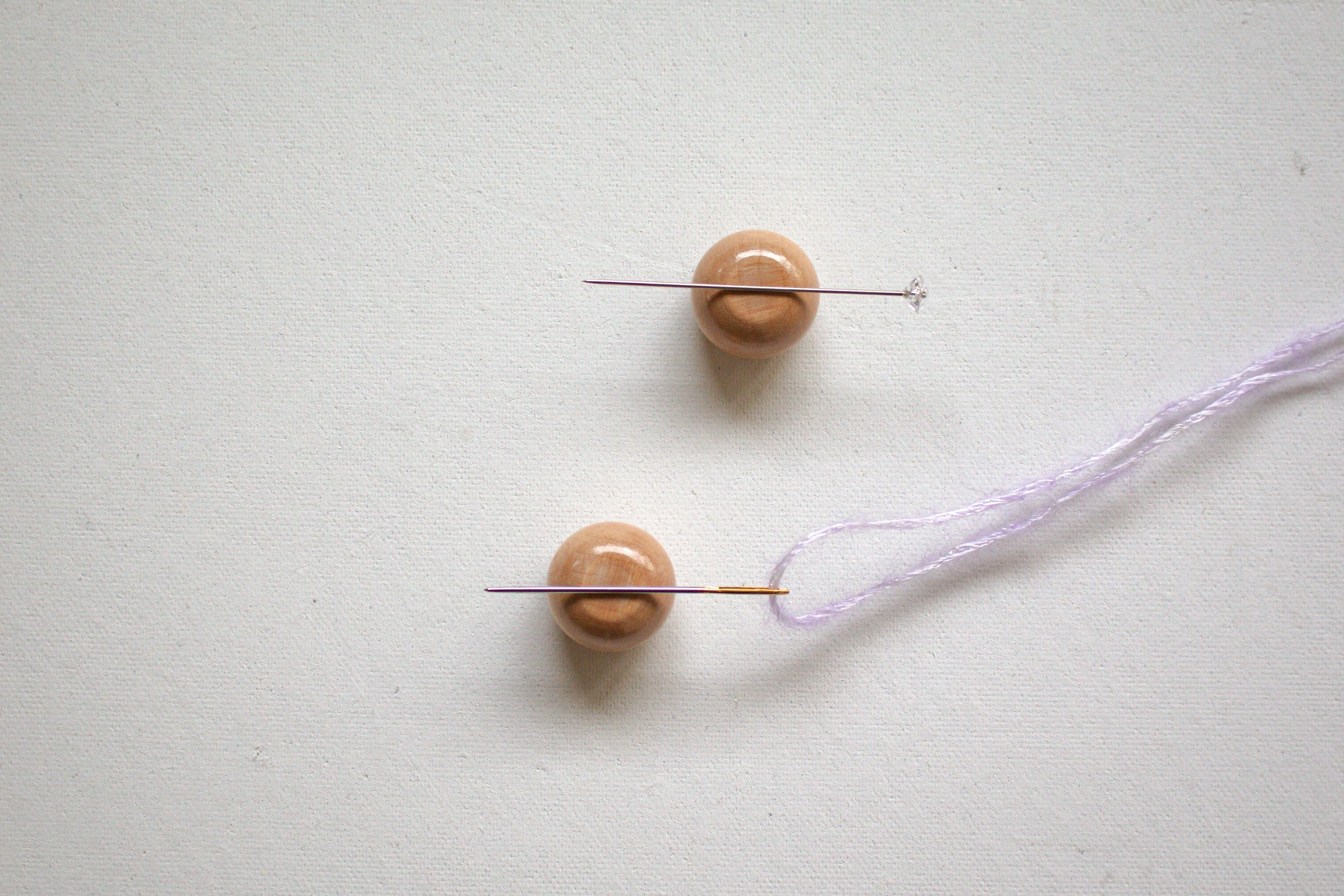 Seeknit Nadelhalter aus Holz magnetisch, Nadeln darauf aufbewahren 2