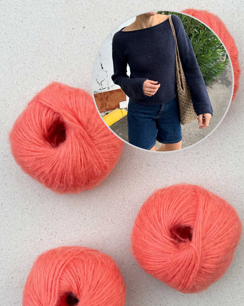 Sevilla Blouse PetiteKnit in der Pascuali Edition mit Suave zweifädig 9