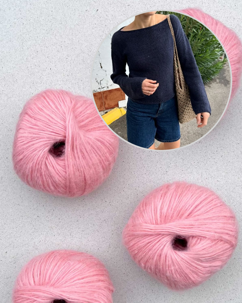 Sevilla Blouse PetiteKnit in der Pascuali Edition mit Suave zweifädig 10