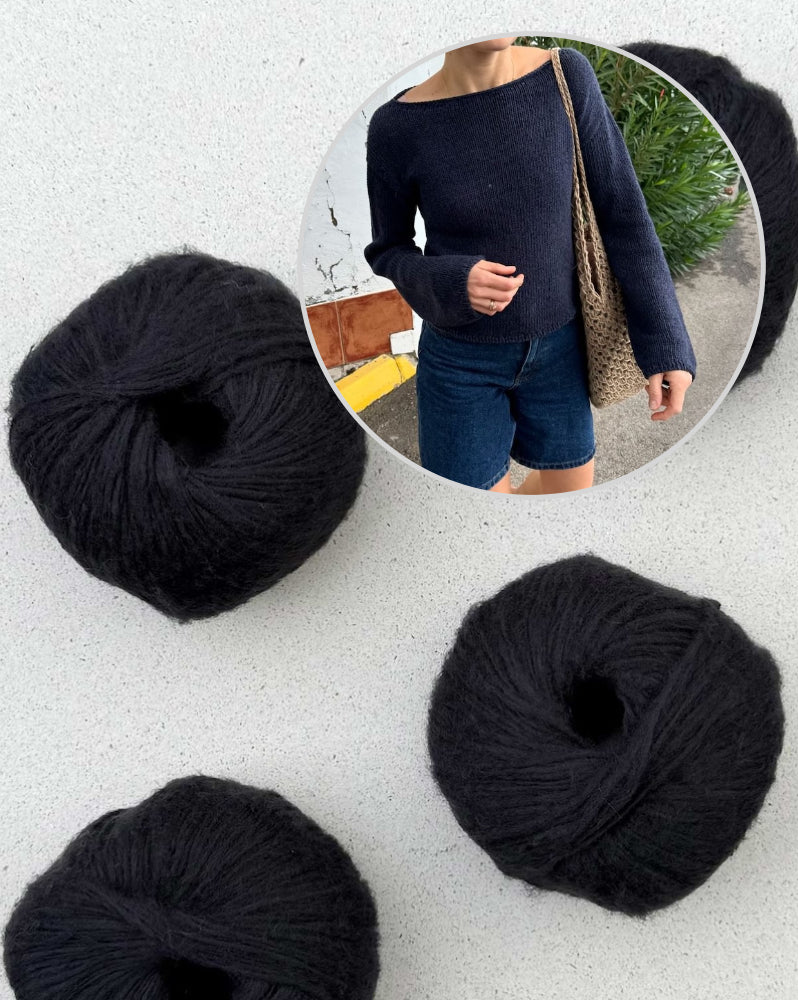 Sevilla Blouse PetiteKnit in der Pascuali Edition mit Suave zweifädig 16