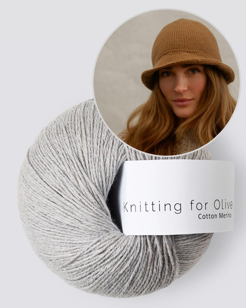 Shadow Hat von Knitting for Olive mit Cotton Merino  11