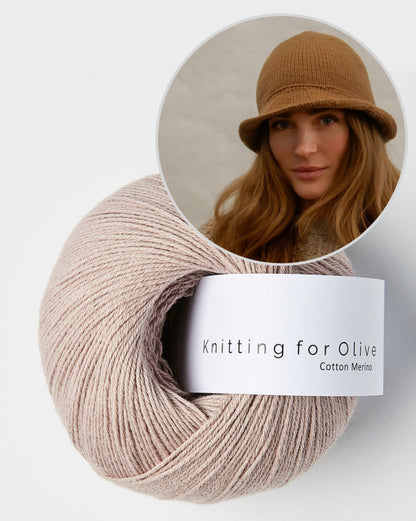 Shadow Hat von Knitting for Olive mit Cotton Merino 10
