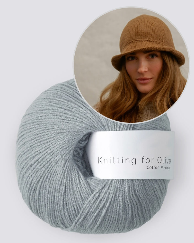 Shadow Hat von Knitting for Olive mit Cotton Merino 12