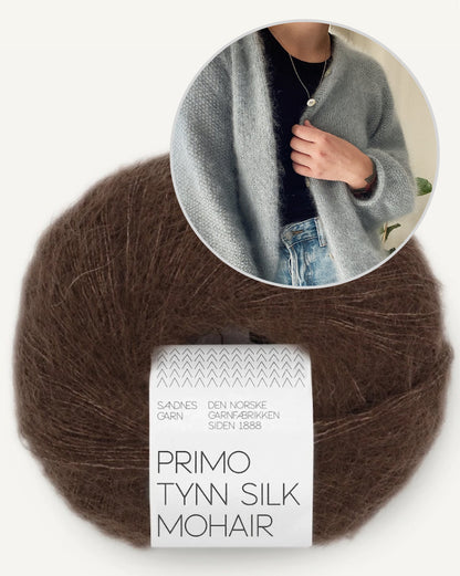 Shine Cardigan - Primo | zarte Jacke aus Primo von Sandnes Garn