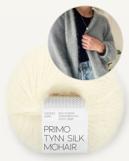 Shine Cardigan - Primo | zarte Jacke aus Primo von Sandnes Garn