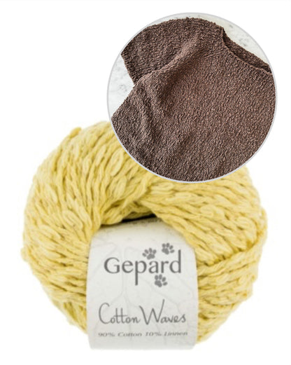 Sidewalk Tee | super einfach mit schöner Textur aus Cottonwaves von Gepard Garn