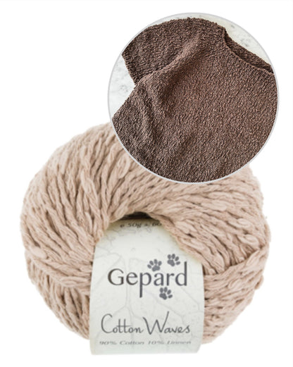 Sidewalk Tee | super einfach mit schöner Textur aus Cottonwaves von Gepard Garn