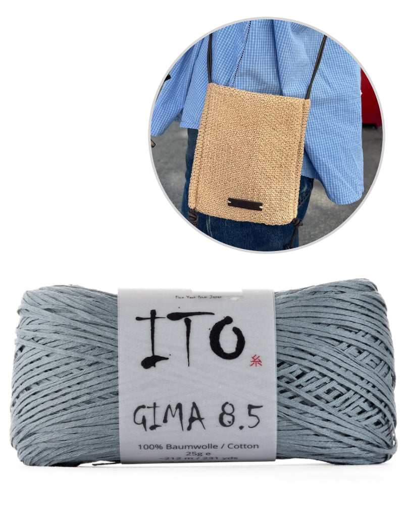 Sienna Bag von PetiteKnit mit Gima von ITO Yarn 20