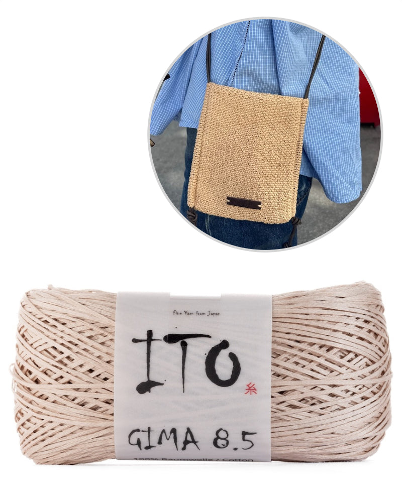 Sienna Bag von PetiteKnit mit Gima von ITO Yarn 16