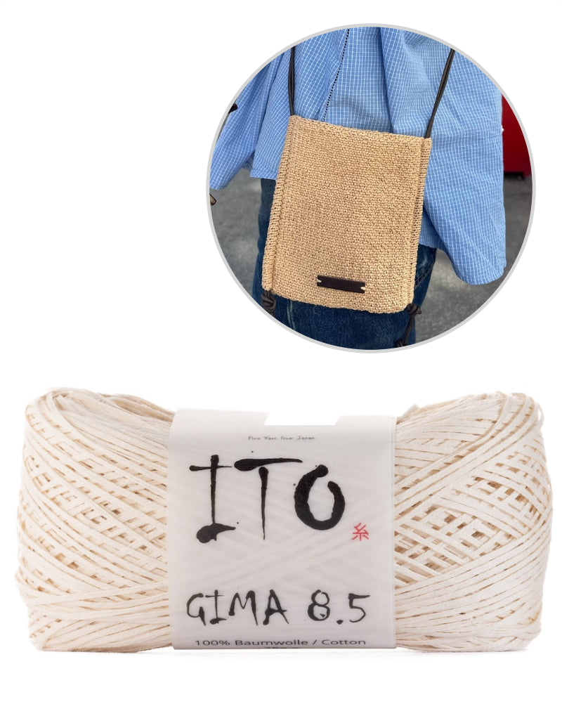 Sienna Bag von PetiteKnit mit Gima von ITO Yarn 10