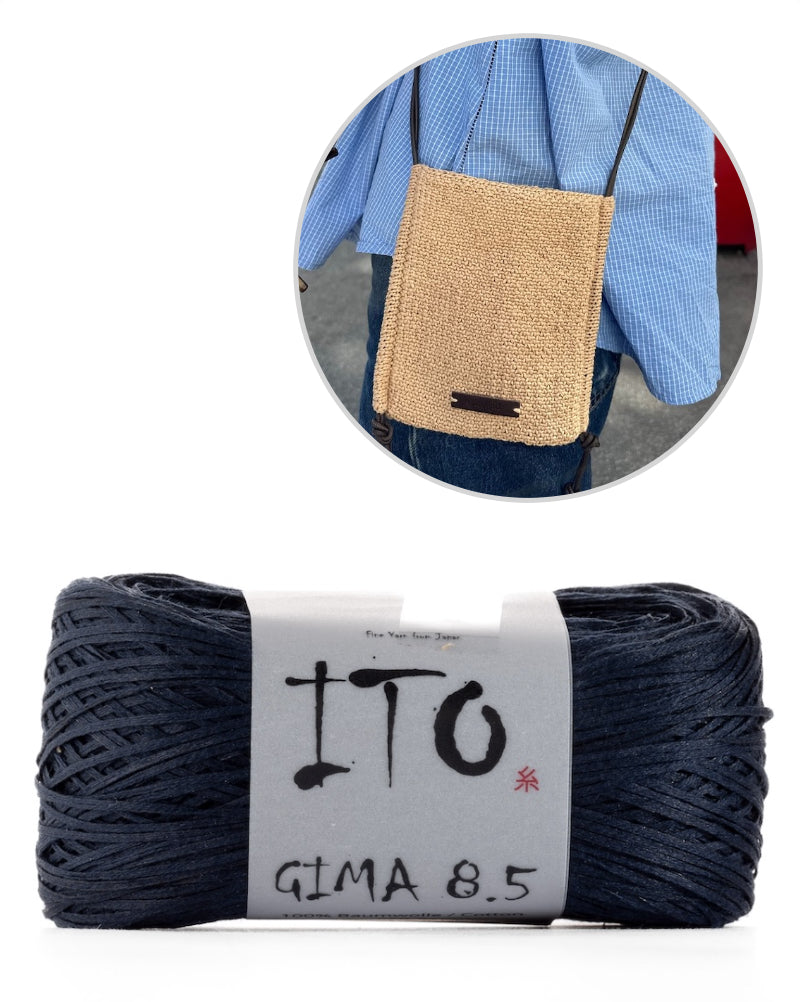 Sienna Bag von PetiteKnit mit Gima von ITO Yarn 21