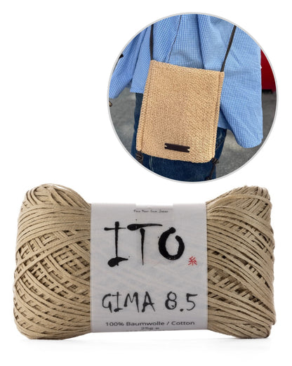 Sienna Bag von PetiteKnit mit Gima von ITO Yarn 11