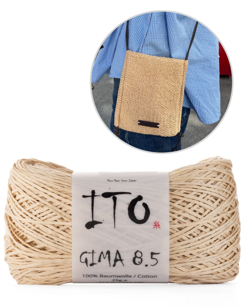 Sienna Bag von PetiteKnit mit Gima von ITO Yarn 9