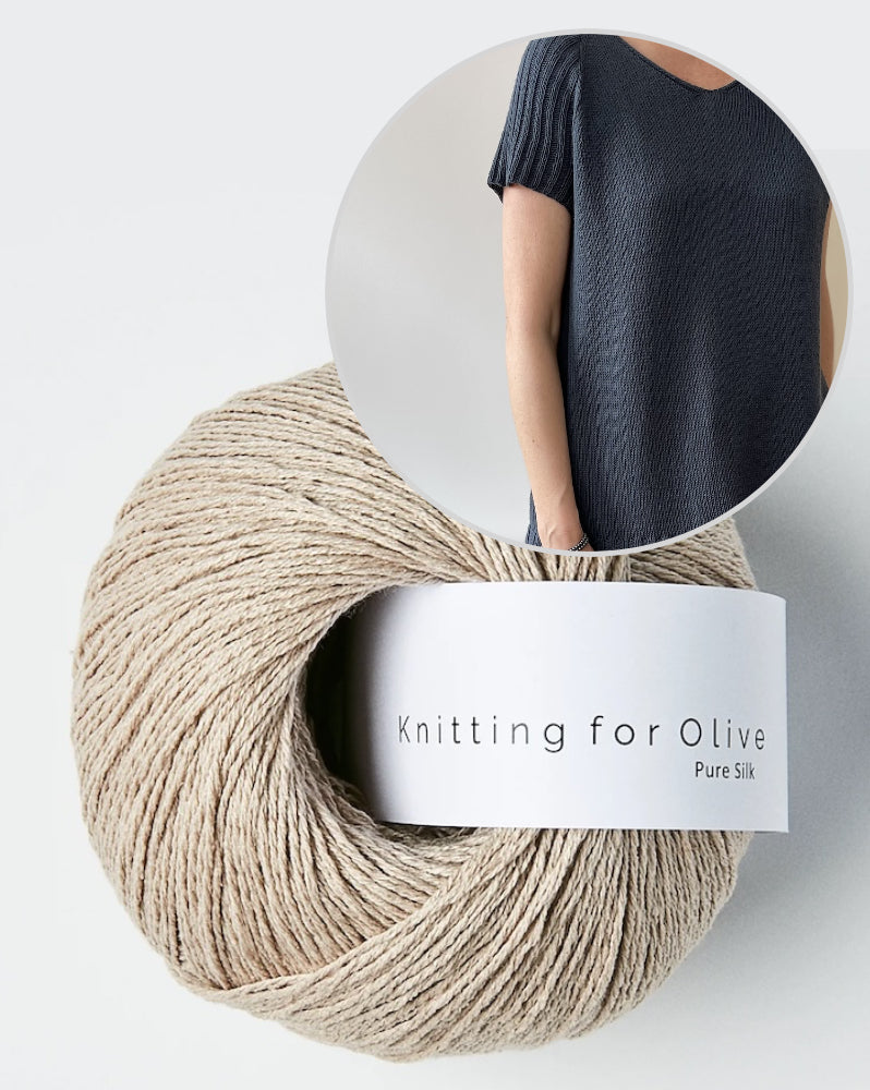 Christina Körber-Reith Silka Tee mit Pure Silk von Knitting for Olive 10