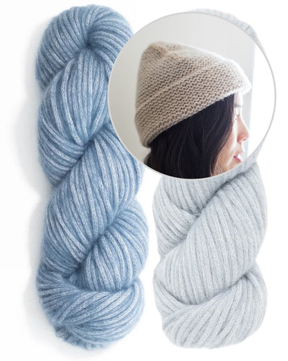Skov | extra mjuk mössa i Woolfolks luftgarn