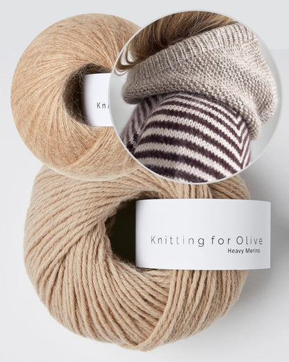 Coco Amour Knitwear Skye Hood mit Heavy Merino und Soft Silk Mohair von Knitting for Olive 8