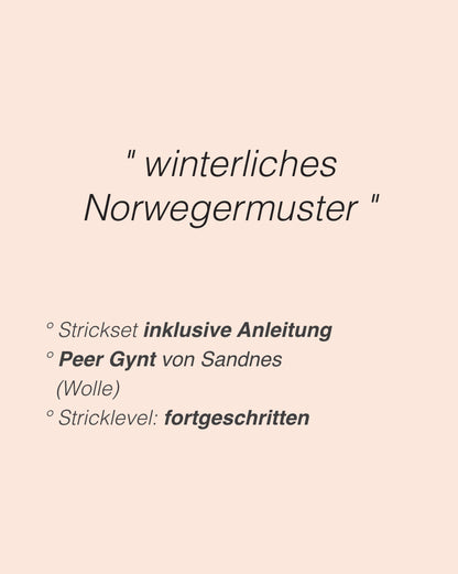 Slalom Pullover Männer - Tema 72 | herrlich winterlich aus Peer Gynt von Sandnes Garn