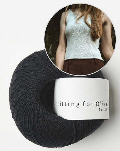 Slipstream Tank | lässig und leicht aus Pure Silk von Knitting for Olive