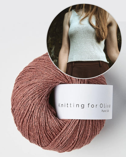 Slipstream Tank | lässig und leicht aus Pure Silk von Knitting for Olive