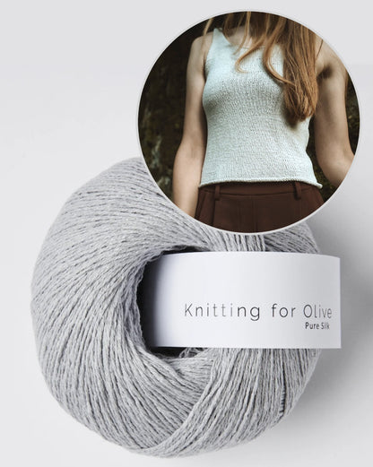 Slipstream Tank | lässig und leicht aus Pure Silk von Knitting for Olive