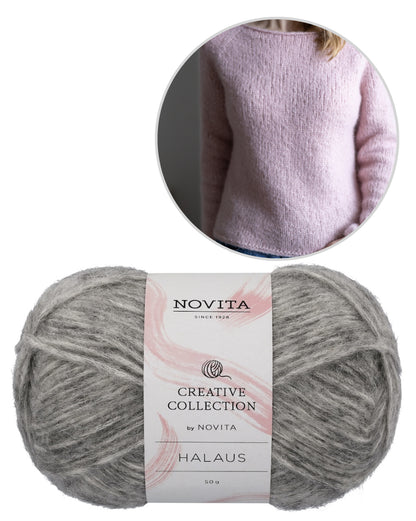 Slow Morning Sweater | lässiger Basic Pullover aus Halaus von Novita