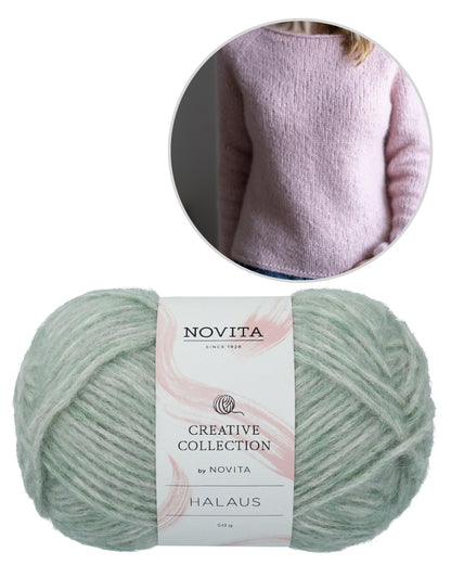 Slow Morning Sweater | lässiger Basic Pullover aus Halaus von Novita