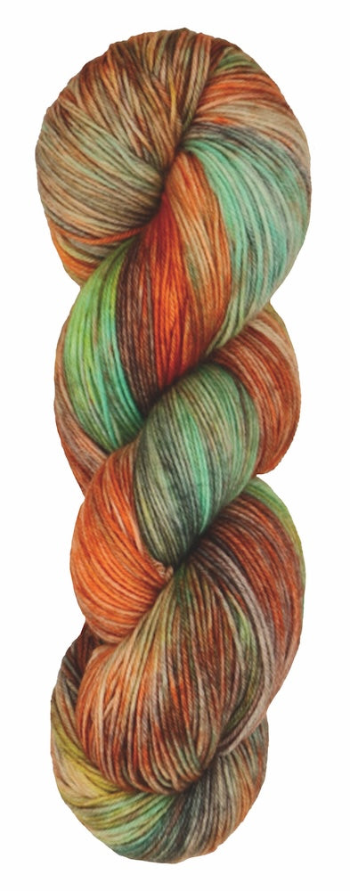 Symfonie Yarns Terra Color handgefärbtes Sockengarn Farbe 2031