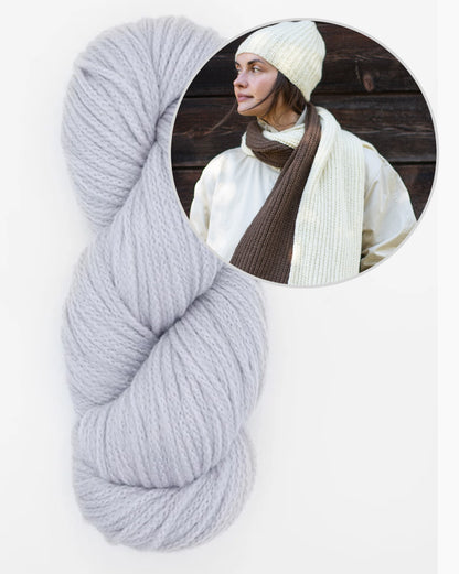 Smith Rock Scarf and Hat Set | passende Mütze und Schal aus Far von Woolfolk