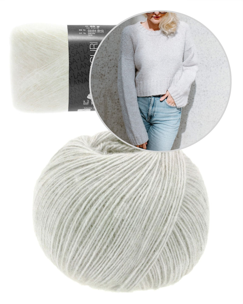 Sneakersweater Sinchens Lana Grossa mit Ecopuno und Setasuri 16