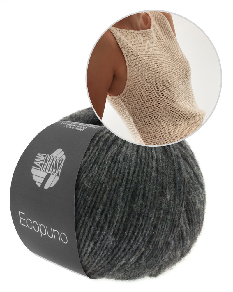 Caidree Soho Top mit Ecopuno von Lana Grossa 12