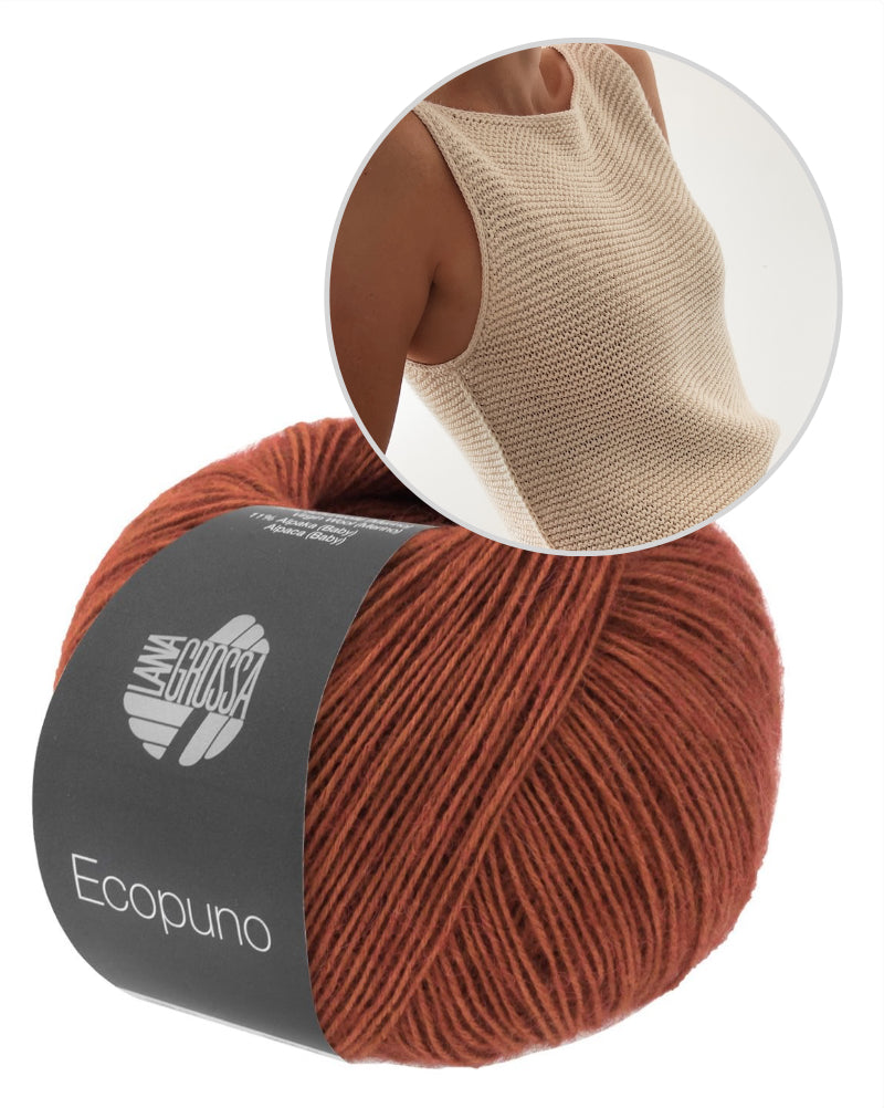 Caidree Soho Top mit Ecopuno von Lana Grossa 16